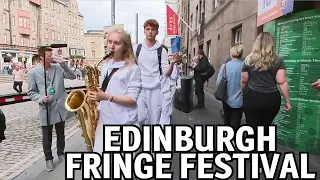Walking Around At The Edinburgh Fringe Festival 2023