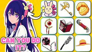 Can You Guess the Anime Character? 🤔 Anime Item Quiz 🌟