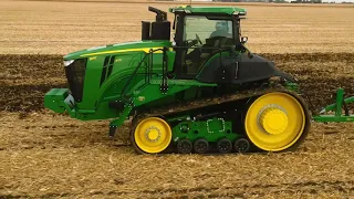 Новая серия тракторов John Deere 9R - мощность!