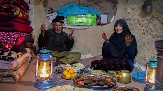 Ramadan Mubarak! Old Lovers living in a cave like 2000-year-ago | Village life Afghanistan