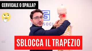 Dolore cervicale e spalla - Il segreto del muscolo TRAPEZIO + 3 esercizi mirati!