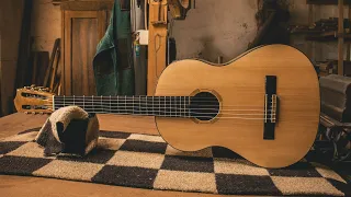 Making classical guitar from scratch! FULL BUILD!