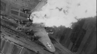 B-17’s Shot Down During Raid