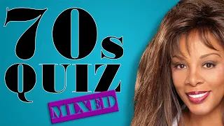 BIG HITS OF THE 70s |  MUSIC QUIZ  | Guess the song | Difficulty MIXED