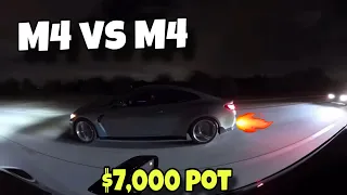 CALI2k ROLL NIGHT: BMW G82 vs G82 / M340 vs f150