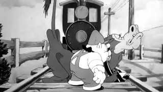 LOONEY TUNES | El ferrocarril de Porky (Porky Pig) | 1937 | Español Latino