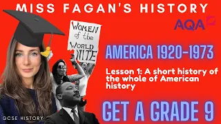 HISTORY GCSE EXPLAINED | AMERICA 1920-1973: A timeline of American History