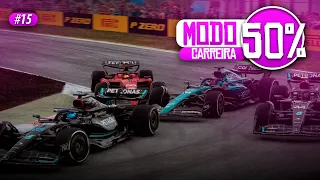 F1 23 - MODO CARREIRA - GP DA ITÁLIA 50% - ESSES CARAS SÃO MALUCOS! - EP 015