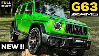 2022 MERCEDES G63 AMG V8 NEW COLORS G Manufaktur FULL In-Depth Review BRUTAL Sound Exterior Interior