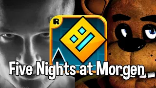 Пять Ночей с Моргенштерном в ГЕОМЕТРИ ДЭШ // Five Nights at Morgen - Geometry dash