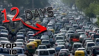 Top 10 Longest Traffic Jams In History