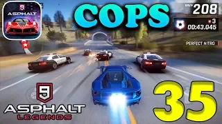 COPS in ASPHALT 9 LEGENDS - iOS / ANDROID GAMEPLAY - #35