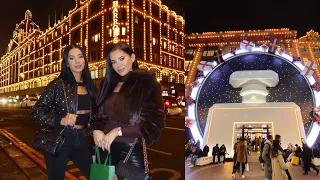 HARRODS AT CHRISTMAS  - SHOPPING DAY | VLOGMAS DAY 8