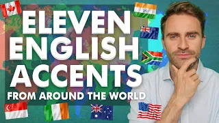 11 English Accents from Around the World in 1 Video