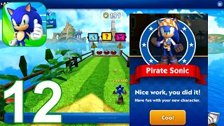 Sonic Dash New Character Pirate Sonic Android Gameplay - Part 12