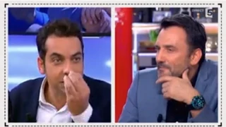 Malaise entre Patrick Cohen et Frédéric Lopez dans C à vous - 24/11/2014