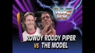 Roddy Piper vs Rick Martel   SuperStars May 11th, 1991