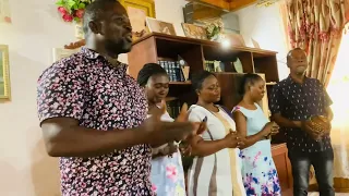 Pastor Ewoo couldn’t hold his tears while he was listening to wammma manwu by Advent voices