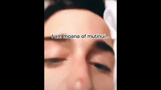 I’m Moana of Mutinui Noah Schnapp