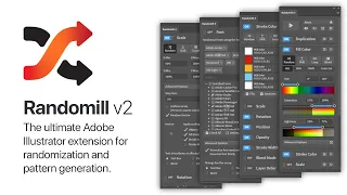 Randomill v2 for Adobe Illustrator - New Features, Overview, Examples, & Tutorial
