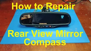 How to repair Compass Mirror