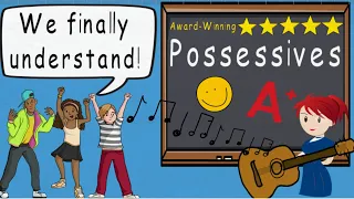 Possessives Song, Possessive Nouns, Apostrophe Usage by Melissa | Award Winning Educational Song