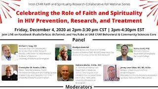 Celebrating the Role of Faith and Spirituality in HIV Prevention, Research, and Treatment