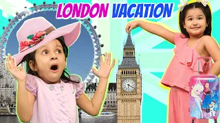 Kids PRETEND Play VACATION Travel | Fun LONDON Vacation | ToyStars