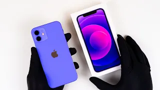 Apple iPhone 12 Purple Unboxing + Gameplay