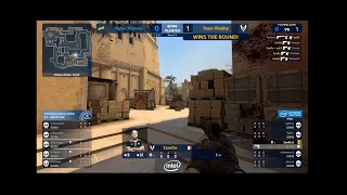 ZywOo Pistol Ace 1 V 5 | IEM beijing Grand Finale 2020 NaVi vs Vitality