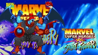 Cyber Akuma/Akuma - Marvel Super Heroes vs Street Fighter (Arcade)