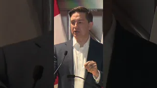 Poilievre outline Conservative's "common sense plan" #shorts