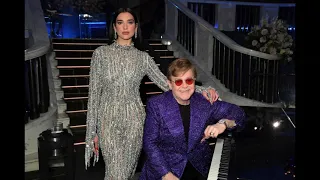 Dua Lipa Performs at Elton John’s Party | Dua Lipa feat Elton Jhon - Love Again at #EJAFOscars