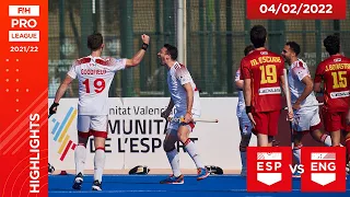 FIH Hockey Pro League Season 3 - Spain vs England (Men), Game 1 Highlights