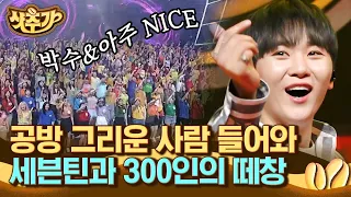 [#샷추가] 지금 기분 아주 Nice~ 열정 최고조 찍은 세븐틴X300인의 떼창 현장! 진짜 콘서트 가고 싶다😥 | #300엑스투 #Diggle | CJ ENM 190531 방송