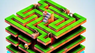 Mekorama level  27 A Maze in 3D Walkthrough Gameplay