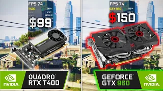 T400 vs GTX 960 - Test in 7 Games