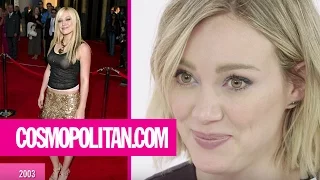 Hilary Duff Critiques Her Best Throwback Looks | Cosmopolitan