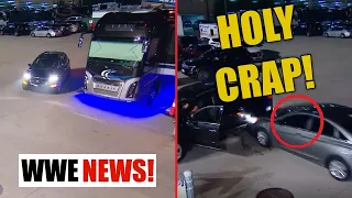 Roman Reigns Nearly RUN OVER In Parking Lot! (RAW Aug 5th 2019)