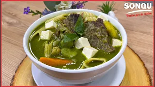 Sopa DE MENESTRON PERUANO Rápido y Fácil | Comida Peruana