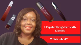 Comparing Top Drugstore All Day Matte Lipsticks. Which Is Best?