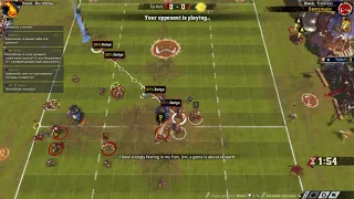 Blood Bowl 2. Гоблины. Кубок Охоты. Игра 6.