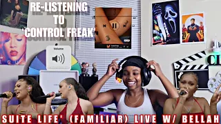 FLO - SUITE LIFE (FAMILIAR) FT. BELLAH *LIVE* AND RE-LISTENING TO 'CONTROL FREAK' | REACTION