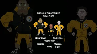 Blok Ekipa Pittsburgh Steelers: Githardman, Chrisoldin i Aresholman #blokekipa #pittsburghsteelers