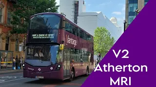 Full route V2 Atherton to MRI Go North west