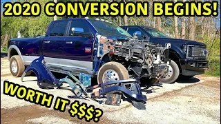 Building My Dad His Dream Wrecked Truck Part 3