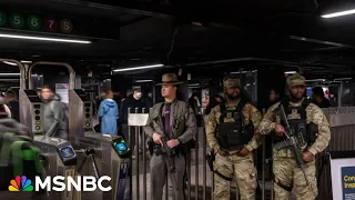'We'll take the help': NYPD Chief of Patrol on National Guard in subways