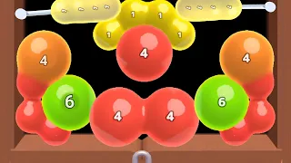 Relaxing & Satisfying Mobile Game Melty Bubble - jelly 2048 ball Gameplay walkthrough part 13