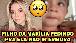 😥😥 FILHO DE MARÍLIA MENDONÇA pede para a mãe não ir embora 😥😥