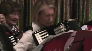 The Norwich accordion band plays Gebirgsluft polka